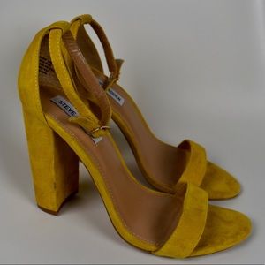 Steve Madden Carrson Heels - Yellow